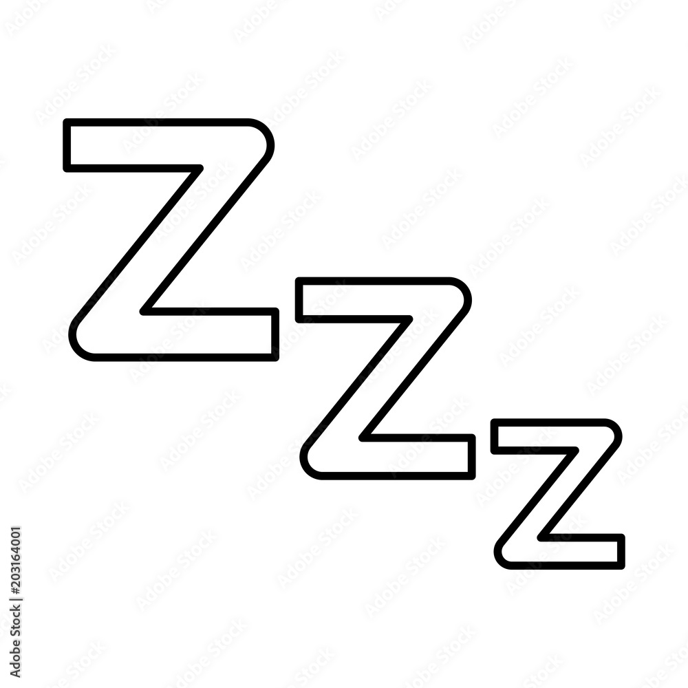 Sleeping symbol